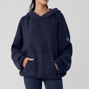 ALO Yoga Navy Blue Hoodie